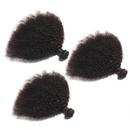 DSoar Hair Afro Kinky Curly Hair Bundles 3Pcs/Lot Virgin Hair Weave