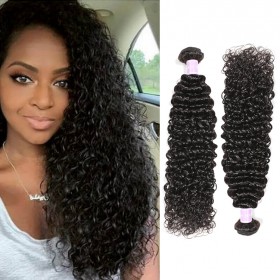 DSoar Hair 3 pcs/pack Brazilian Curly Hair Weaving