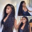 DSoar Hair 13x4 Pre Plucked Deep Wave Human Hair Lace Front Wigs With Baby Hair