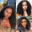 Dsoar Hair Hand Tied 13x6 HD Lace Front Wigs Human Hair Pre Plucked Kinky Curly Human Hair Wigs with Baby Hair 