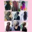 DSoar Hair Ombre Colore 2-25 Crochet Braids Dreadlock Extensions With Synthetic Hair 24Inch