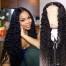 DSoar Hair 13x4 Pre Plucked Deep Wave Human Hair Lace Front Wigs With Baby Hair