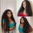 Dsoar Hair Lace Front Wigs Human Hair Water Wave 13x6 HD Lace Frontal Human Hair Wig Pre Plucked for Black Women