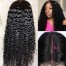 Curly lace front wig