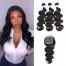 Peruvian body wave hair with closure
