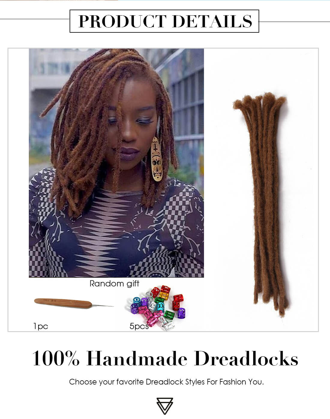 15 Inch Dreadlock Crochet Hair