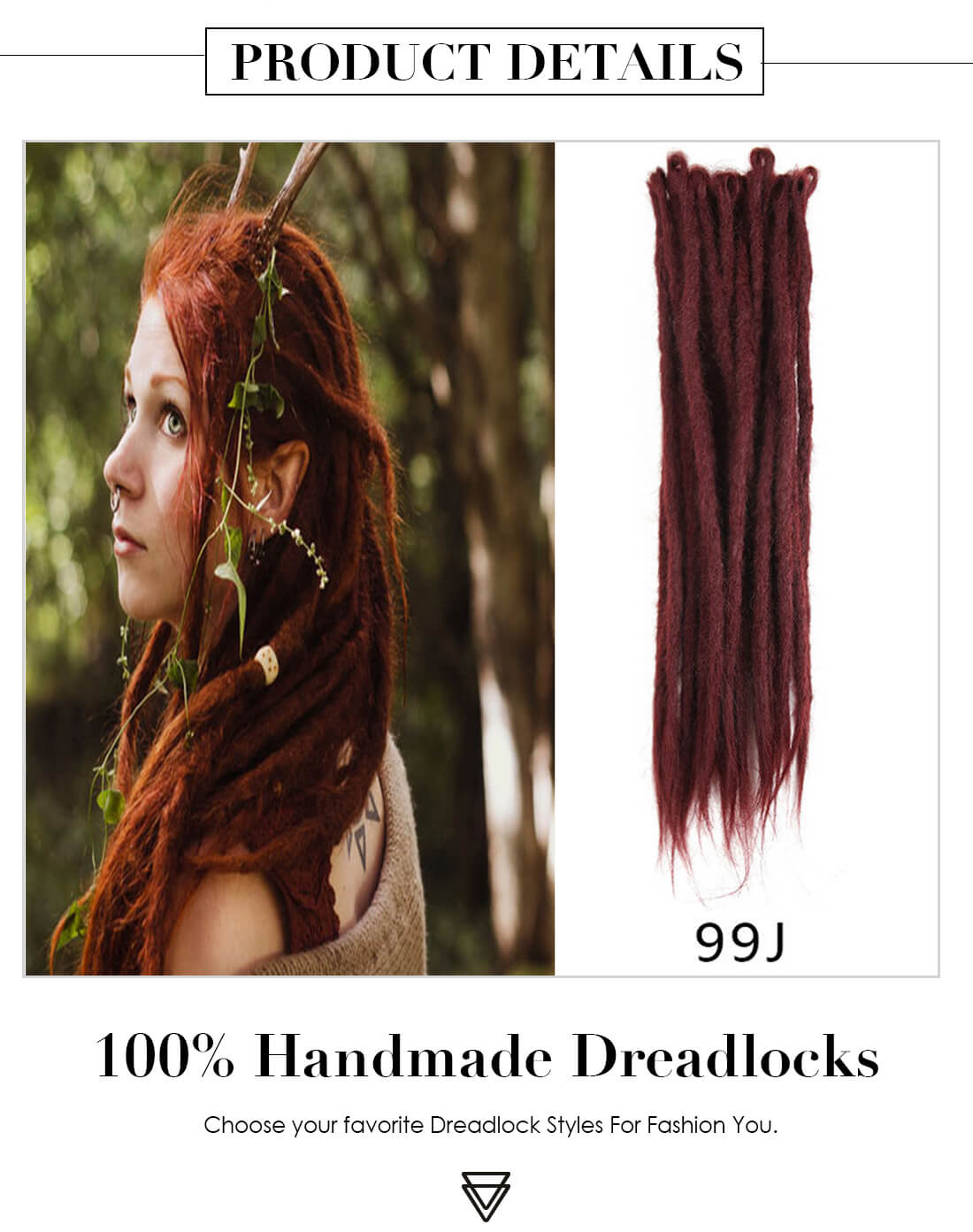 Crochet Braids With Synthetic Hair Dreadlocks