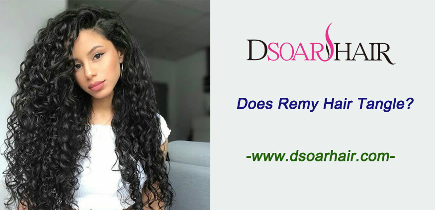 Does Remy hair tangle