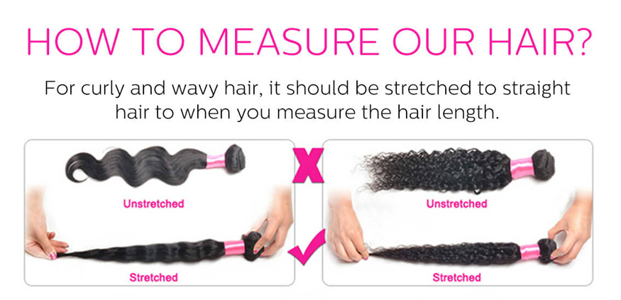 How to measure our hair length