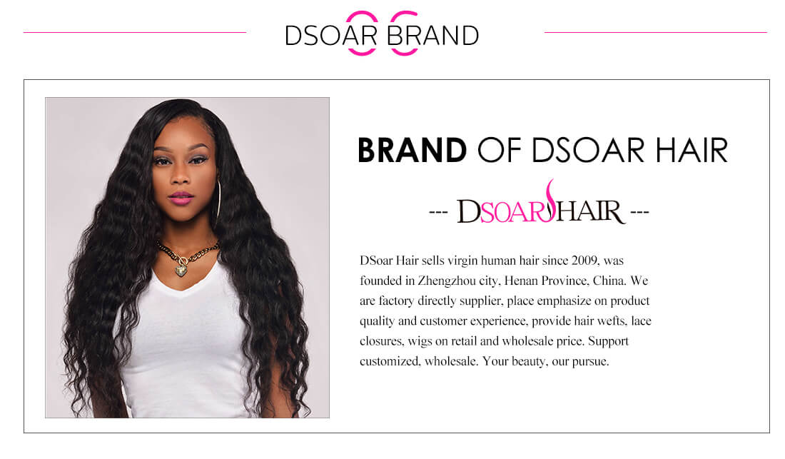 DSoar Ombre Colored Remy Human Hair