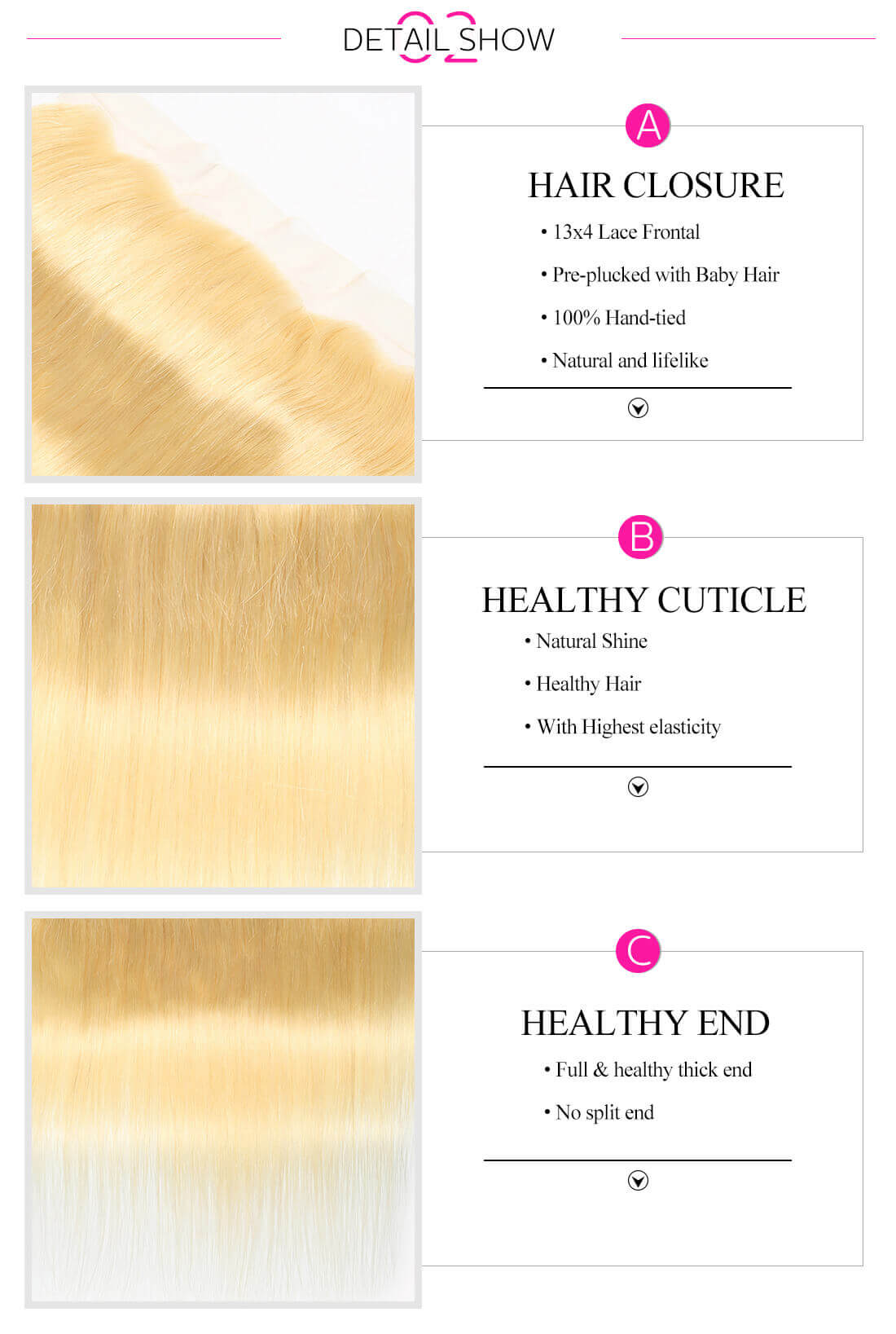 Indian Straight Hair Bundles With Lace Frontal