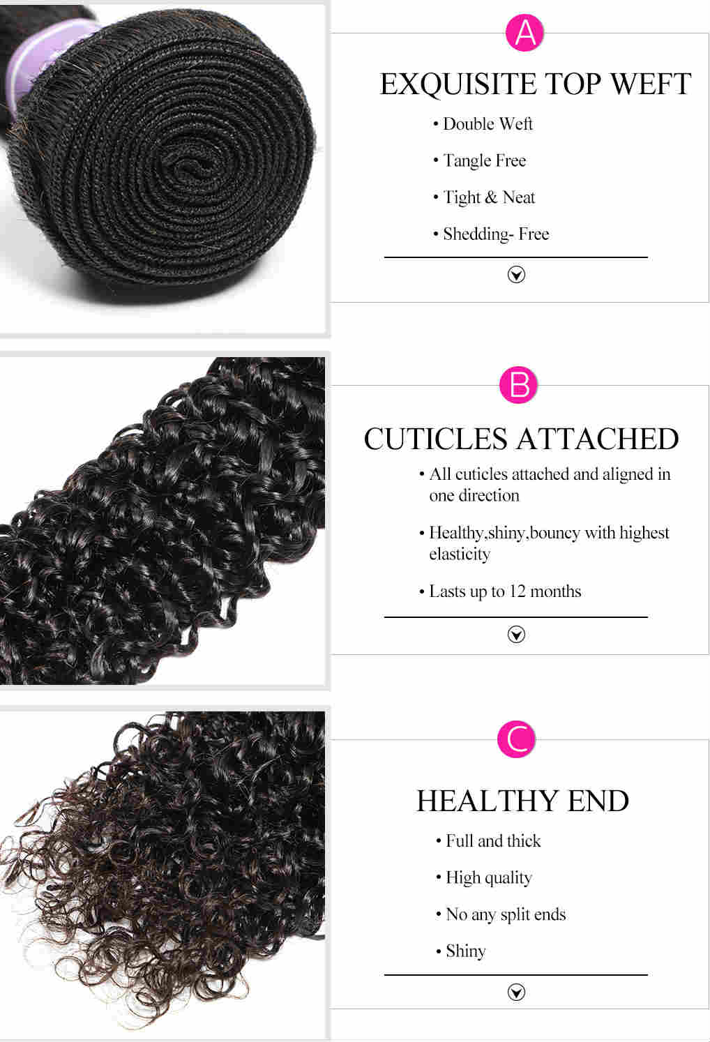 human hair bundles