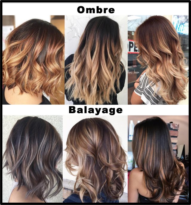The Difference of Ombre Hair and Balayage Hair